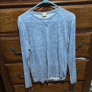 Hollister Blue Long Sleeve Tee